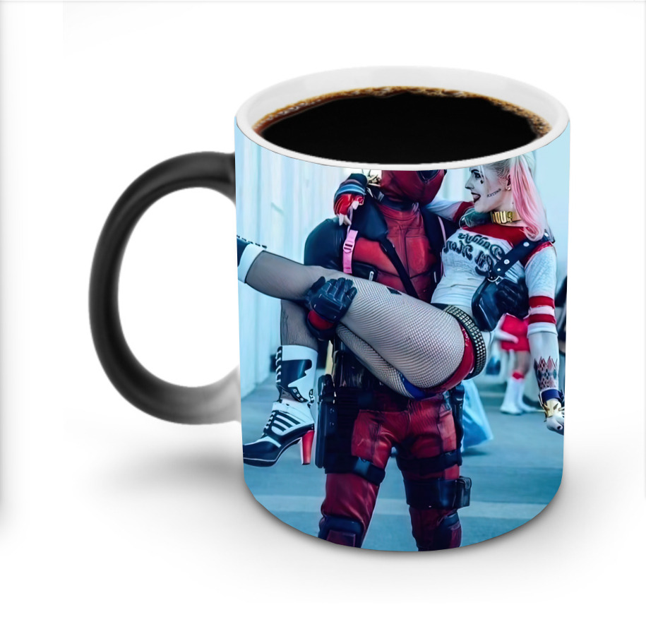（画像用） Deadpool デッドプール 温度変色マグカップ