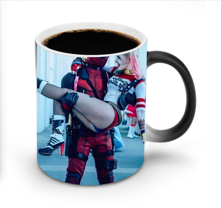 （画像用） Deadpool デッドプール 温度変色マグカップ