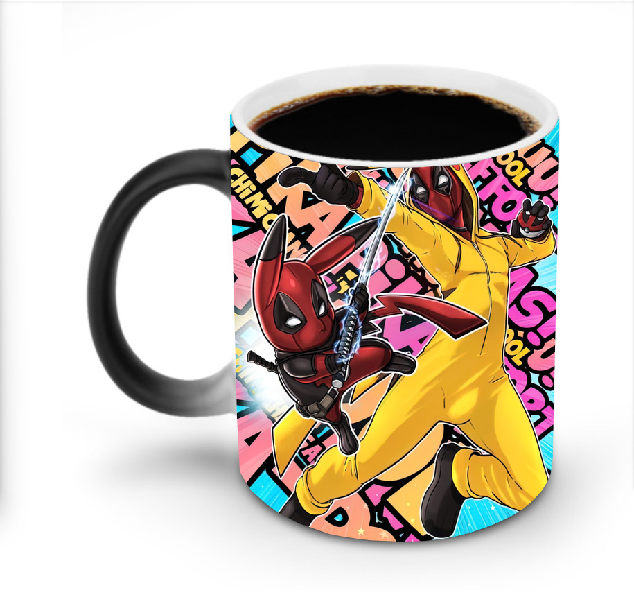 （画像用） Deadpool デッドプール 温度変色マグカップ