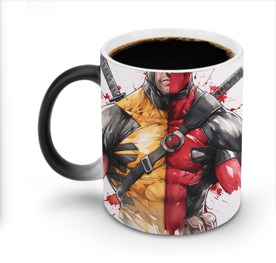 （画像用） Deadpool デッドプール 温度変色マグカップ