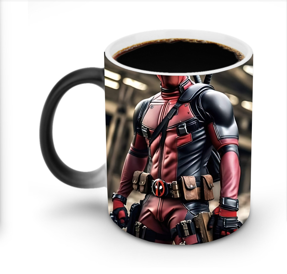 （画像用） Deadpool デッドプール 温度変色マグカップ