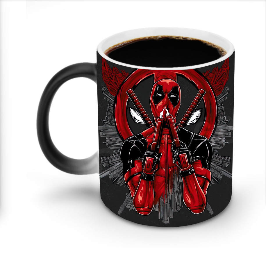 （画像用） Deadpool デッドプール 温度変色マグカップ