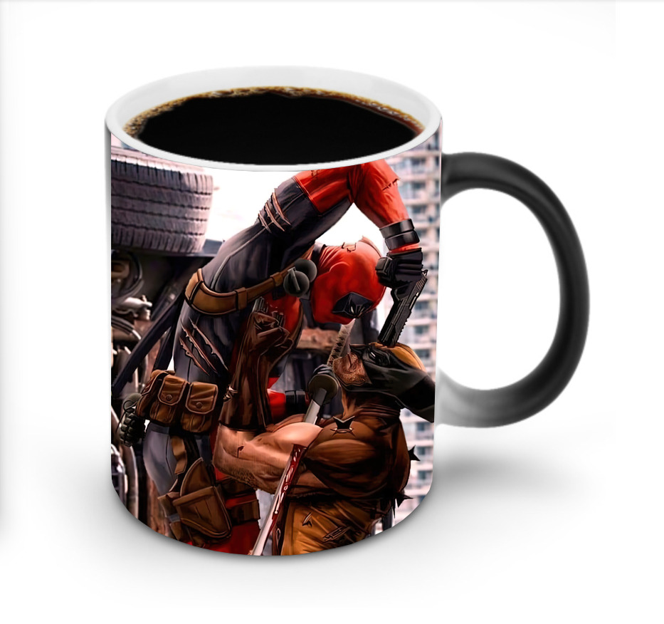 （画像用） Deadpool デッドプール 温度変色マグカップ