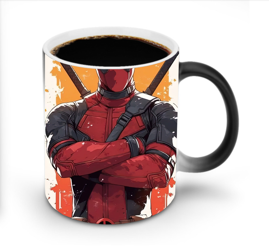 （画像用） Deadpool デッドプール 温度変色マグカップ