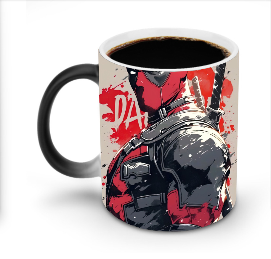（画像用） Deadpool デッドプール 温度変色マグカップ