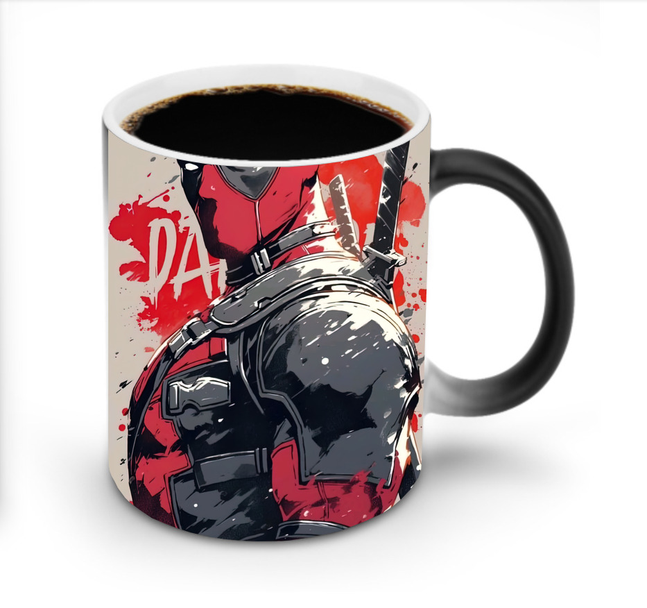 （画像用） Deadpool デッドプール 温度変色マグカップ