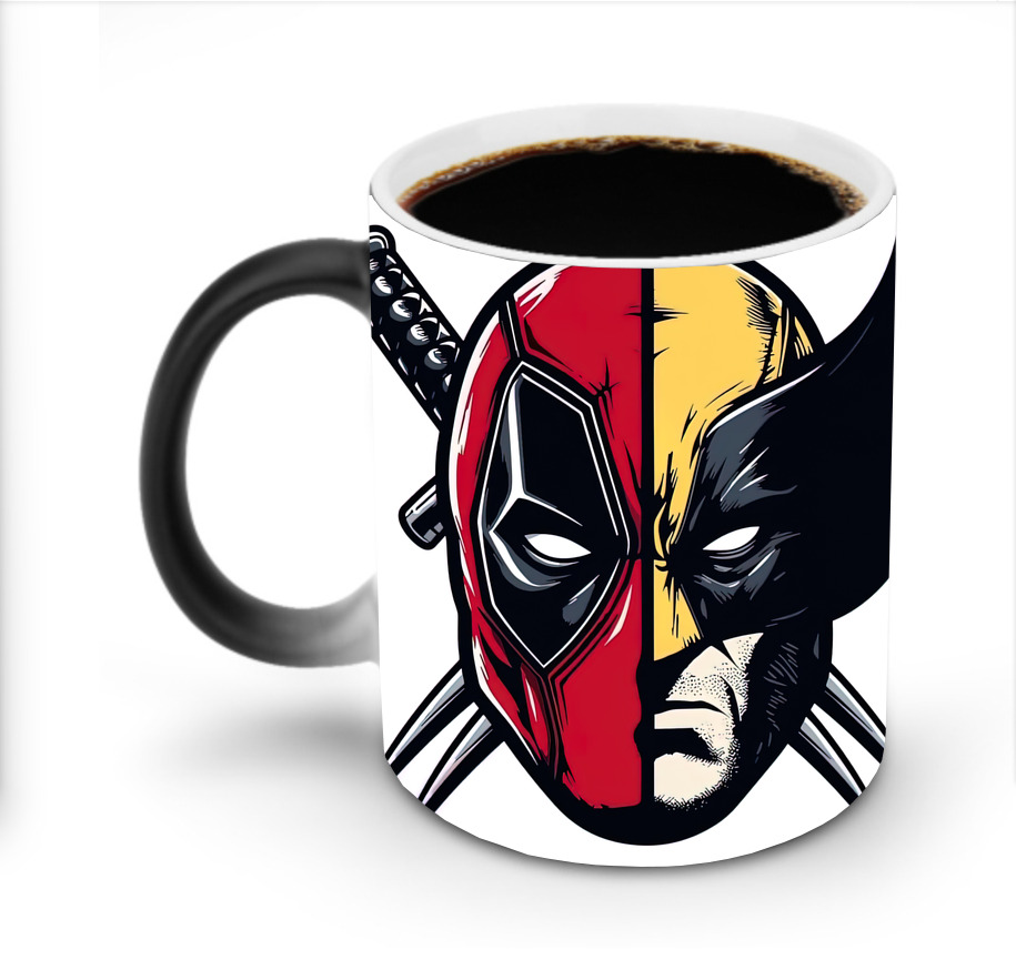 （画像用） Deadpool デッドプール 温度変色マグカップ
