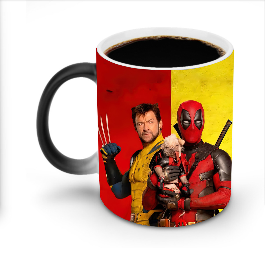 （画像用） Deadpool デッドプール 温度変色マグカップ