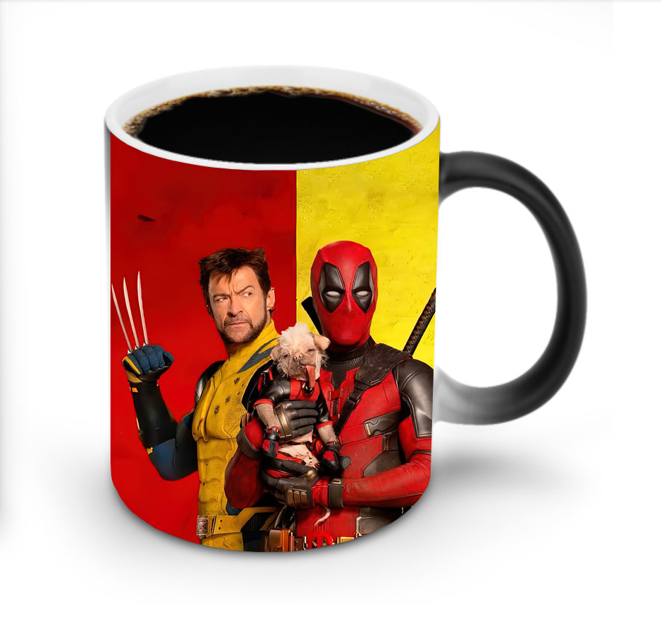 （画像用） Deadpool デッドプール 温度変色マグカップ