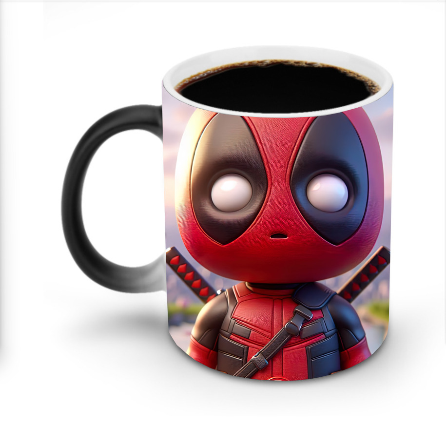 （画像用） Deadpool デッドプール 温度変色マグカップ