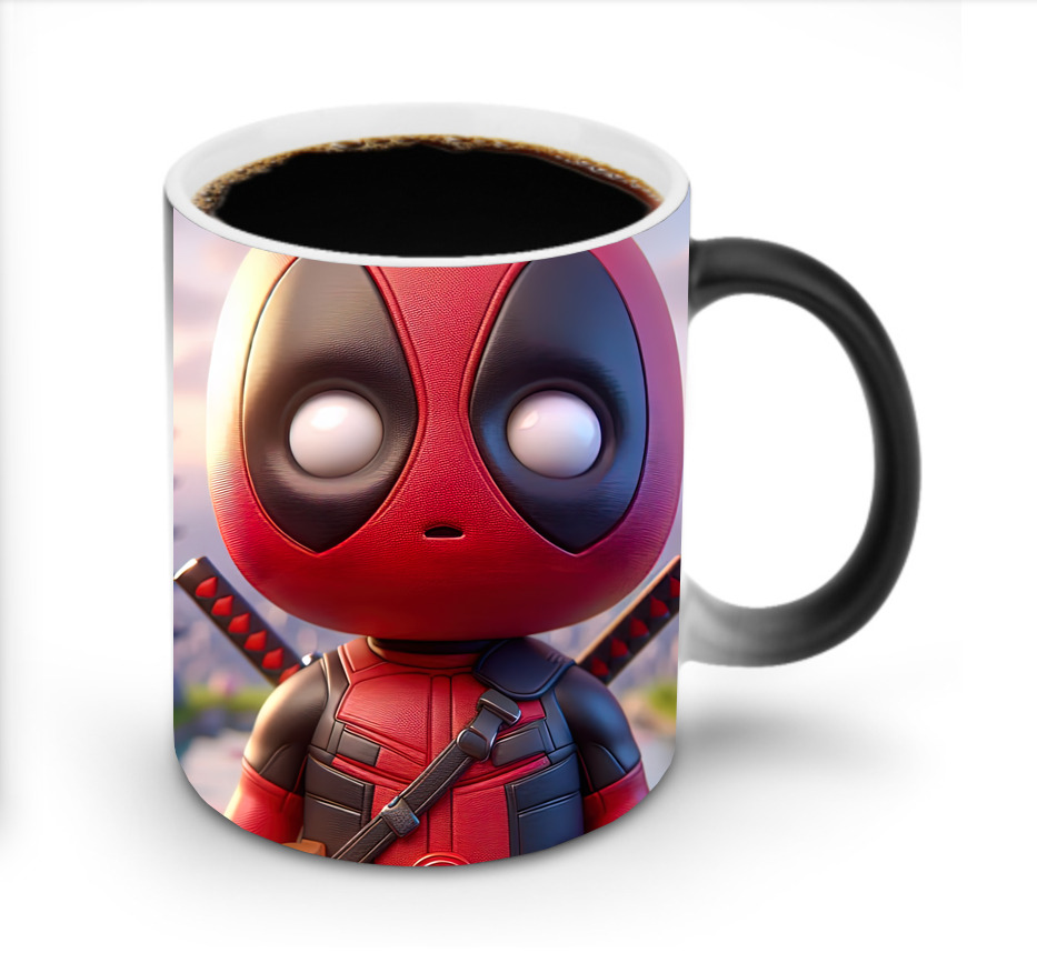 （画像用） Deadpool デッドプール 温度変色マグカップ