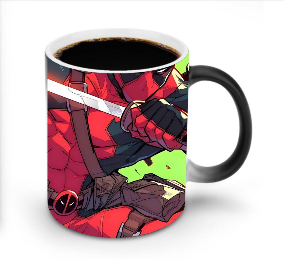 （画像用） Deadpool デッドプール 温度変色マグカップ