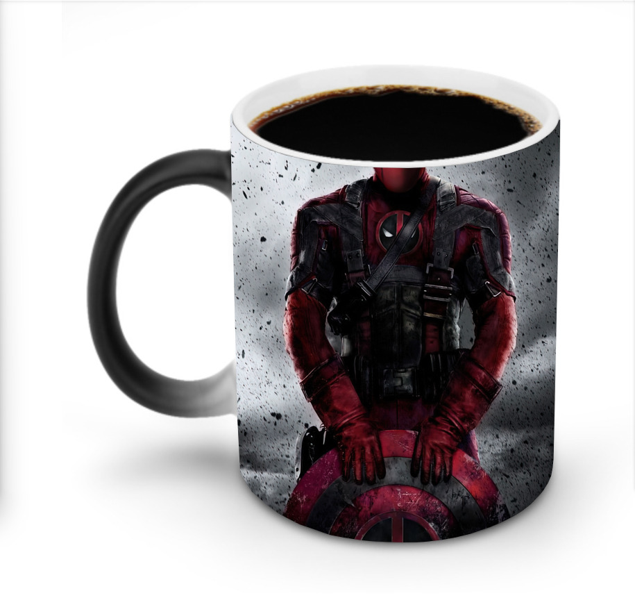 （画像用） Deadpool デッドプール 温度変色マグカップ