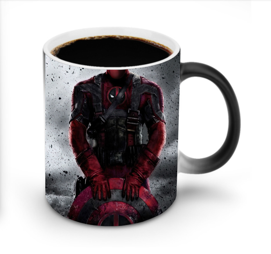 （画像用） Deadpool デッドプール 温度変色マグカップ