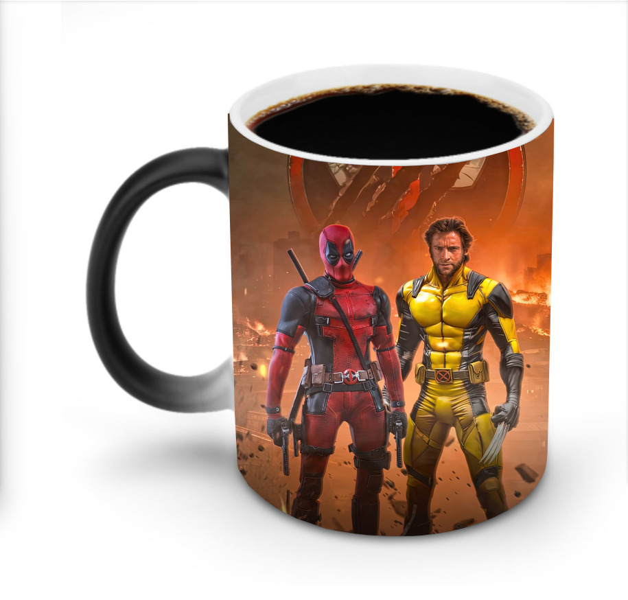 （画像用） Deadpool デッドプール 温度変色マグカップ