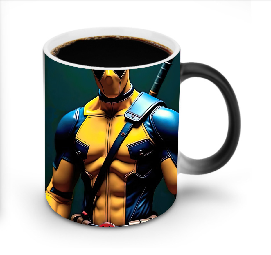 （画像用） Deadpool デッドプール 温度変色マグカップ