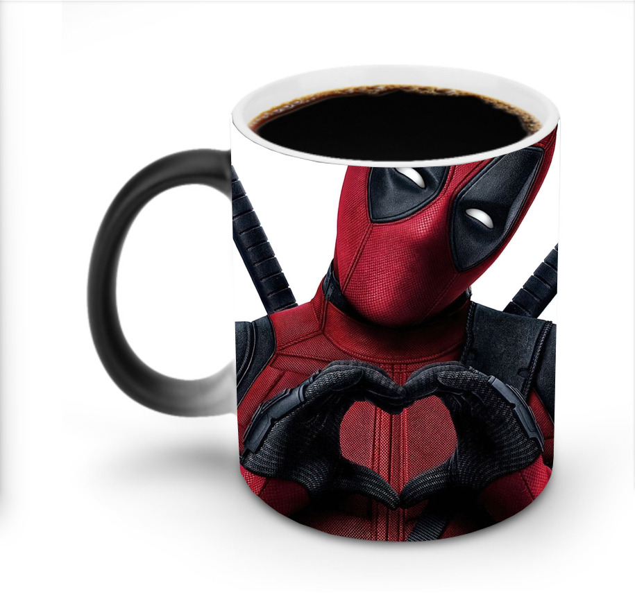 （画像用） Deadpool デッドプール 温度変色マグカップ