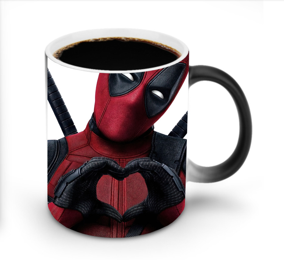 （画像用） Deadpool デッドプール 温度変色マグカップ