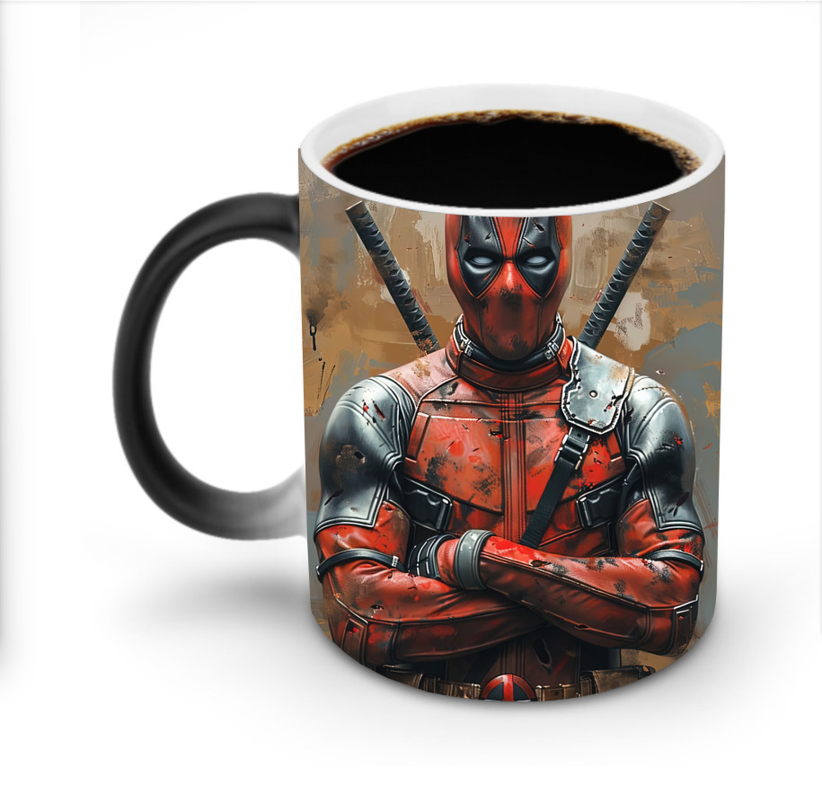 （画像用） Deadpool デッドプール 温度変色マグカップ