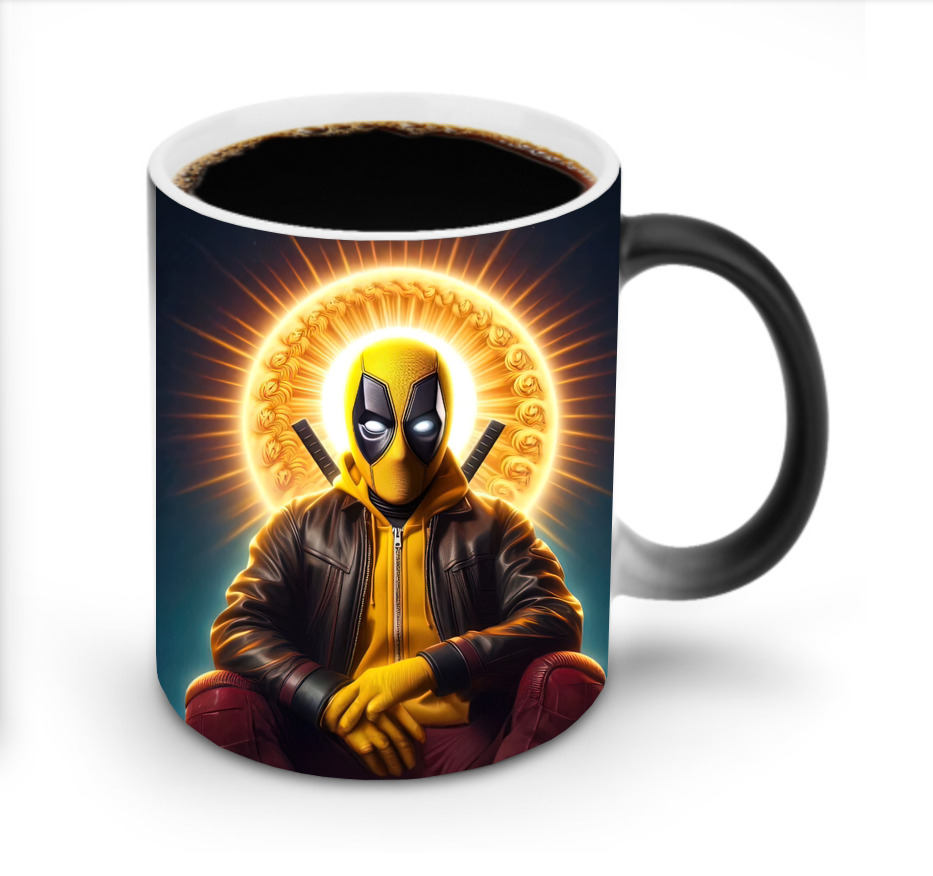 （画像用） Deadpool デッドプール 温度変色マグカップ
