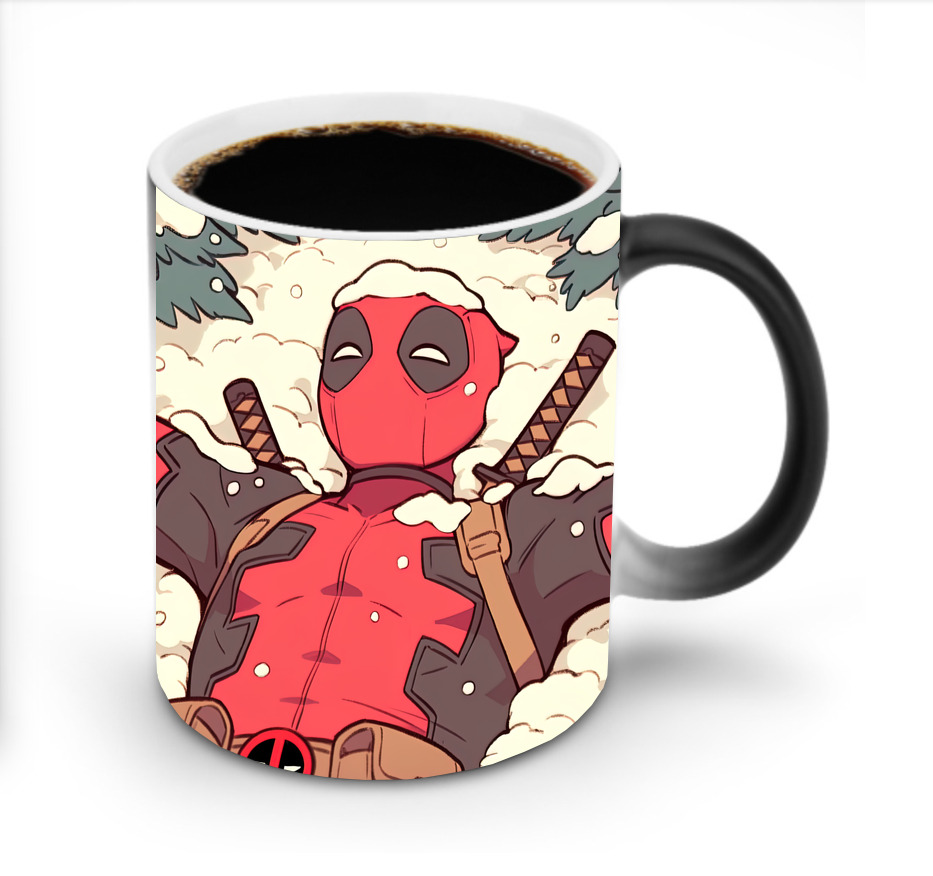 （画像用） Deadpool デッドプール 温度変色マグカップ