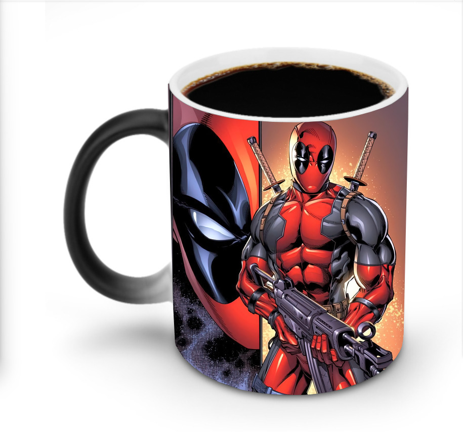 （画像用） Deadpool デッドプール 温度変色マグカップ