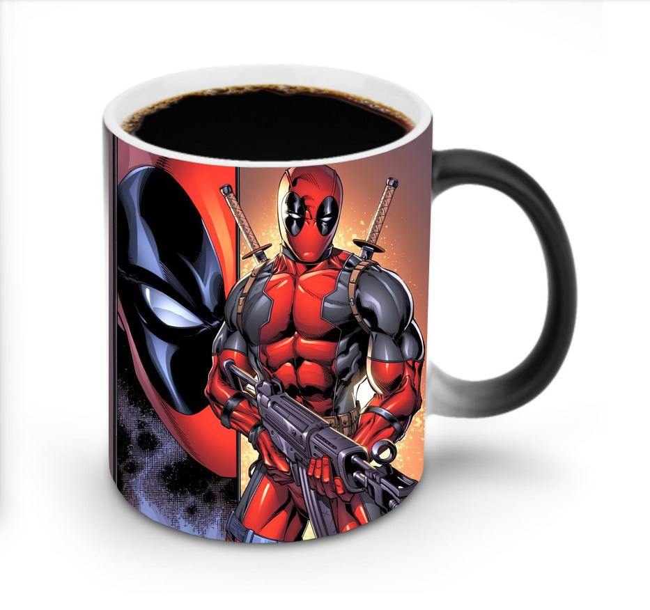 （画像用） Deadpool デッドプール 温度変色マグカップ
