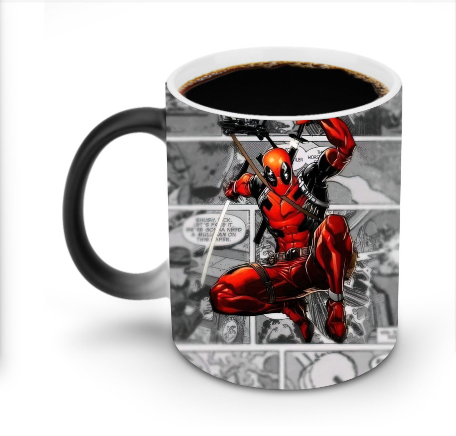 （画像用） Deadpool デッドプール 温度変色マグカップ