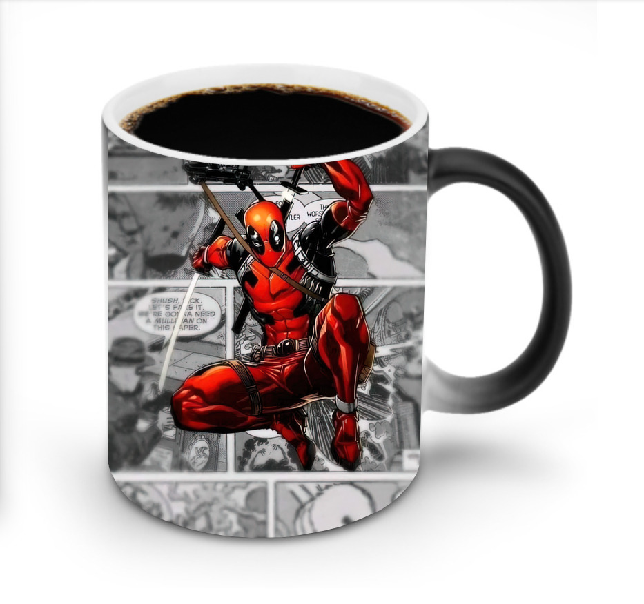 （画像用） Deadpool デッドプール 温度変色マグカップ