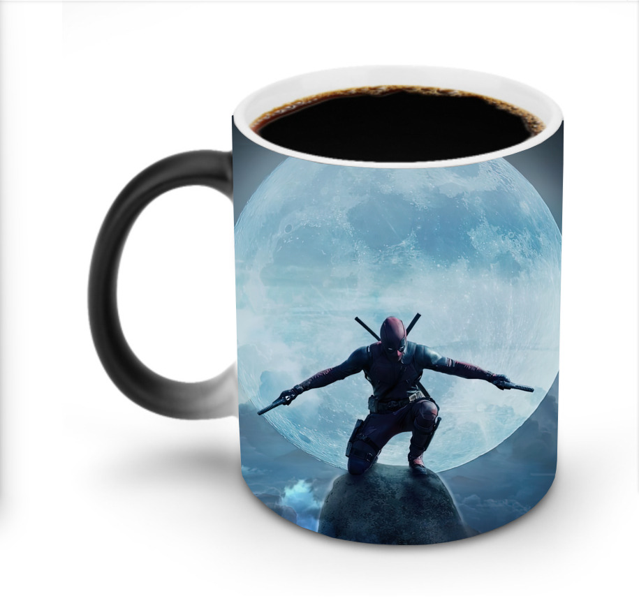（画像用） Deadpool デッドプール 温度変色マグカップ