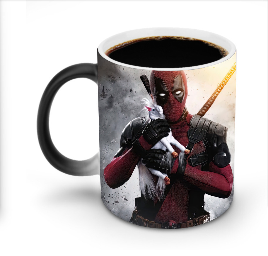 （画像用） Deadpool デッドプール 温度変色マグカップ