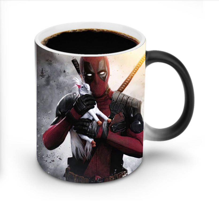 （画像用） Deadpool デッドプール 温度変色マグカップ