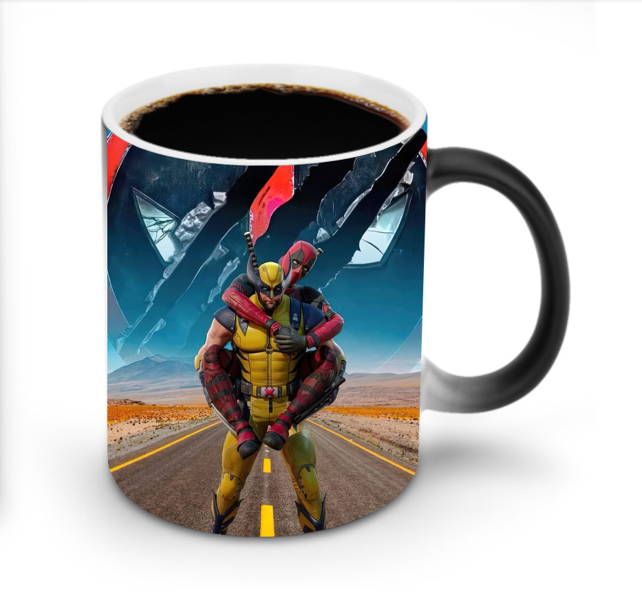 （画像用） Deadpool デッドプール 温度変色マグカップ