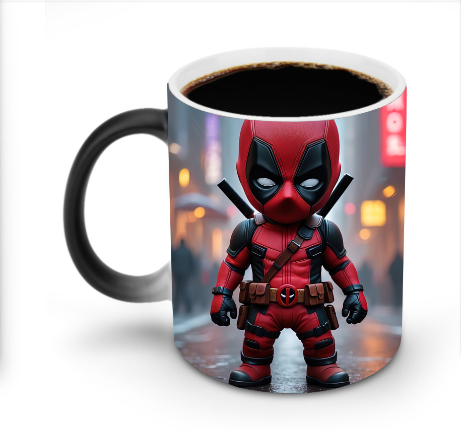 （画像用） Deadpool デッドプール 温度変色マグカップ
