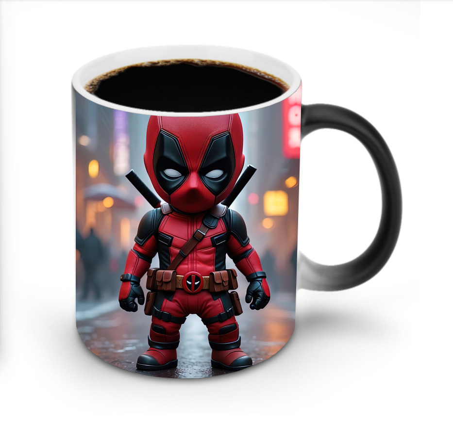 （画像用） Deadpool デッドプール 温度変色マグカップ