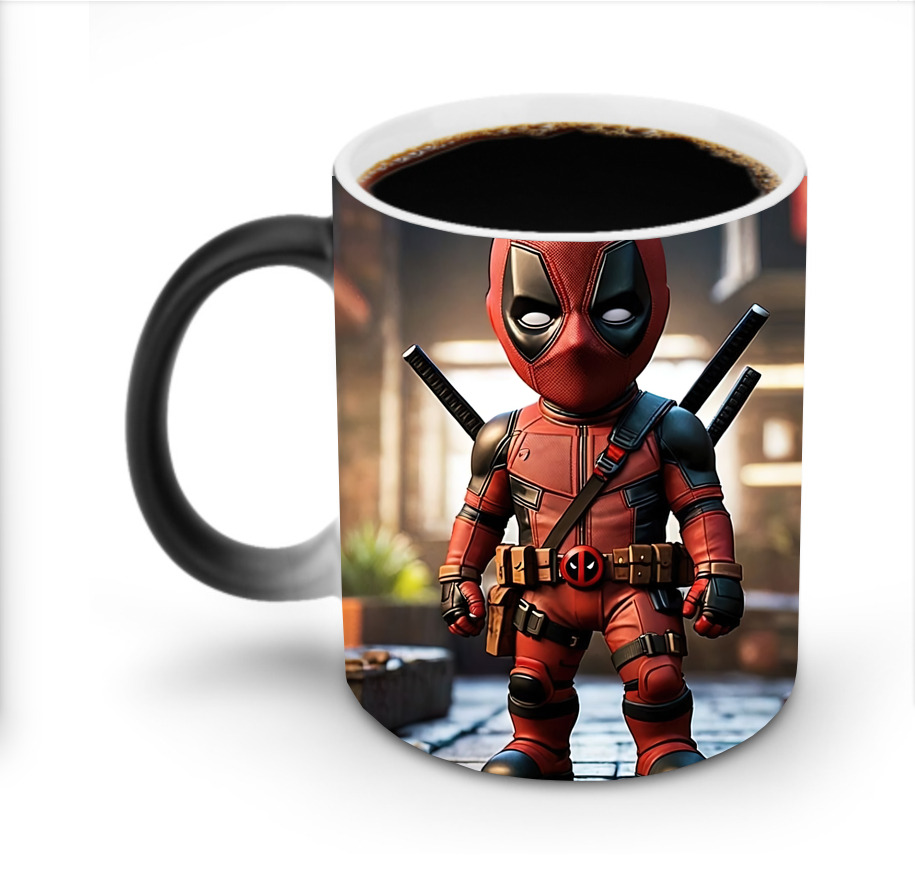 （画像用） Deadpool デッドプール 温度変色マグカップ