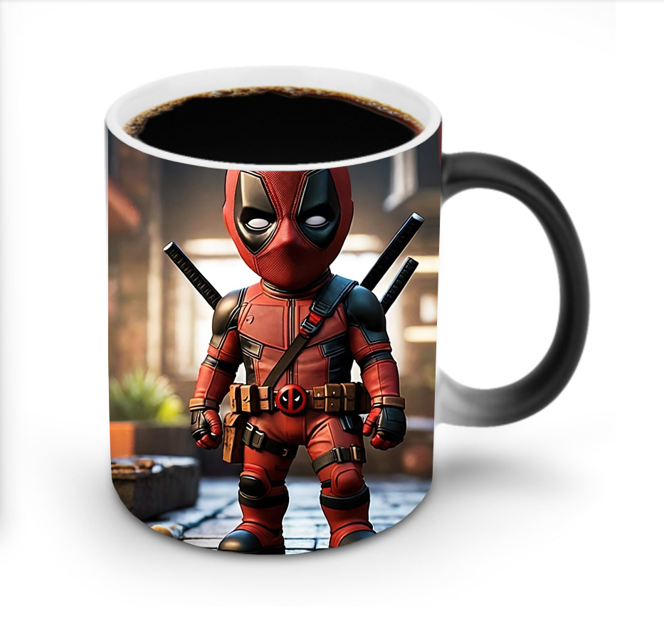 （画像用） Deadpool デッドプール 温度変色マグカップ