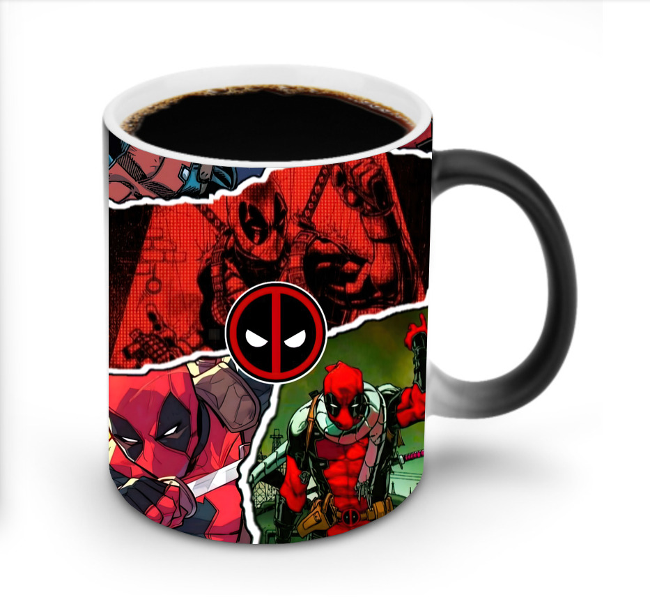 （画像用） Deadpool デッドプール 温度変色マグカップ