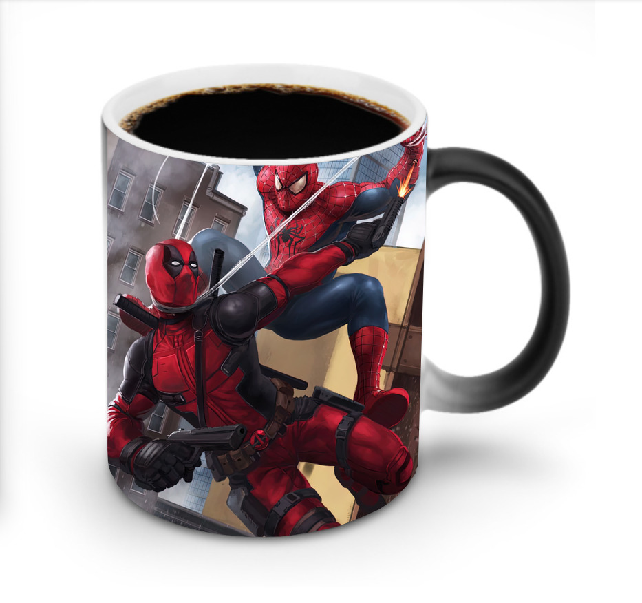 （画像用） Deadpool デッドプール 温度変色マグカップ