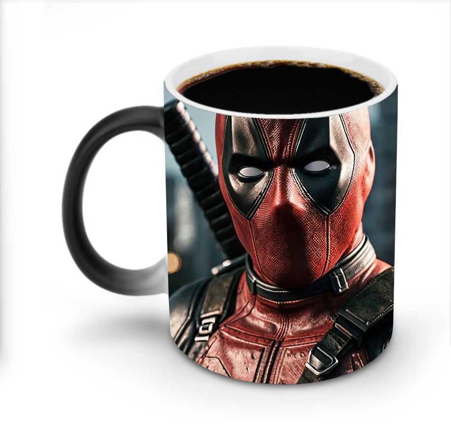 （画像用） Deadpool デッドプール 温度変色マグカップ