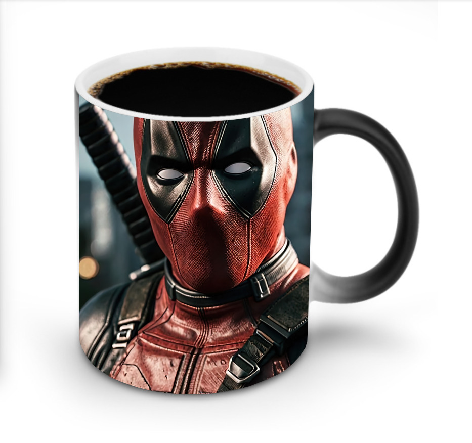 （画像用） Deadpool デッドプール 温度変色マグカップ