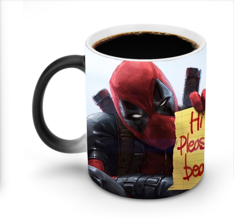 （画像用） Deadpool デッドプール 温度変色マグカップ