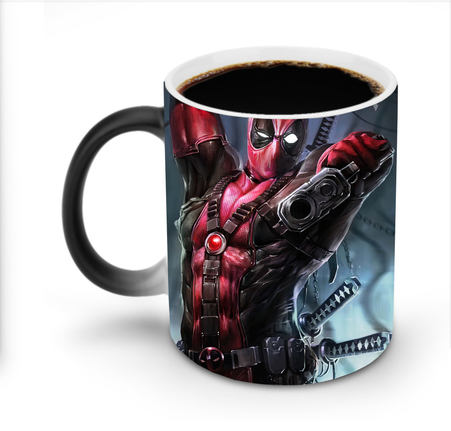 （画像用） Deadpool デッドプール 温度変色マグカップ