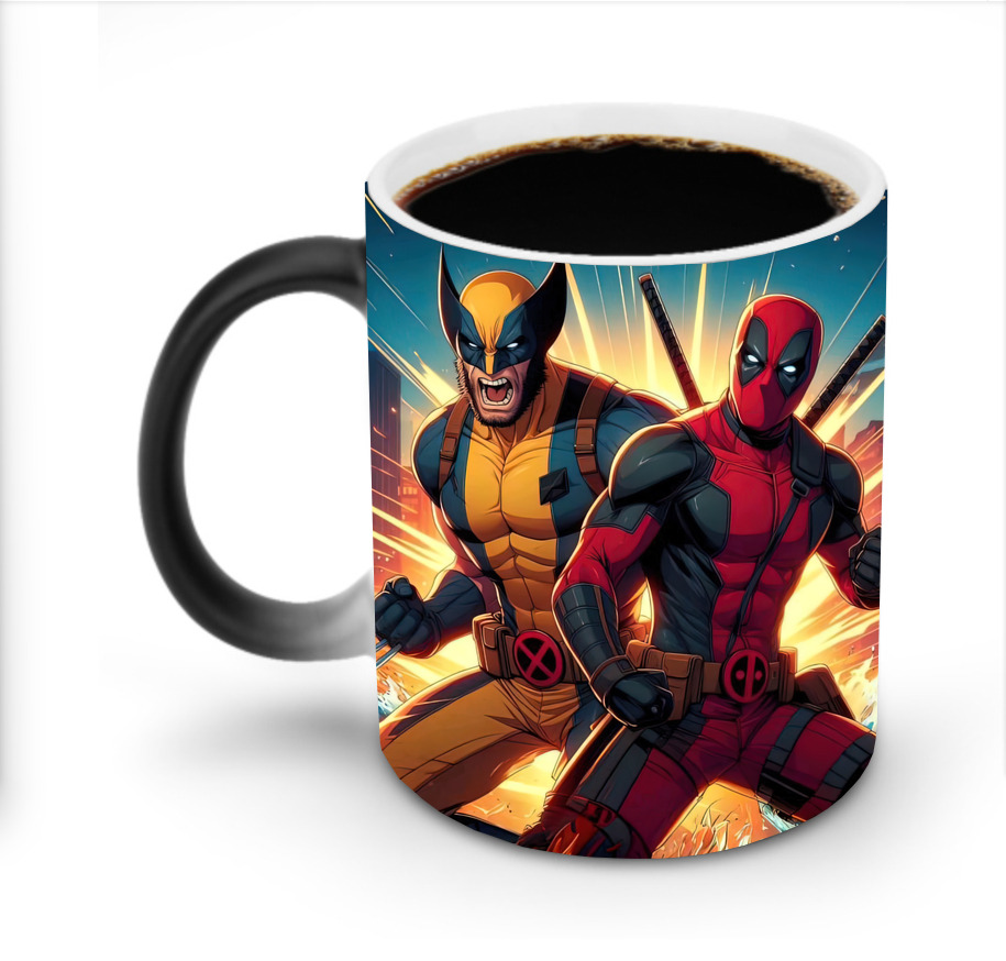 （画像用） Deadpool デッドプール 温度変色マグカップ