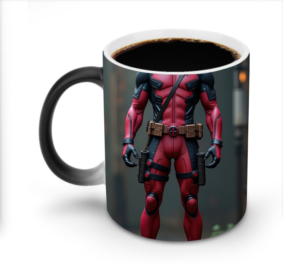 （画像用） Deadpool デッドプール 温度変色マグカップ