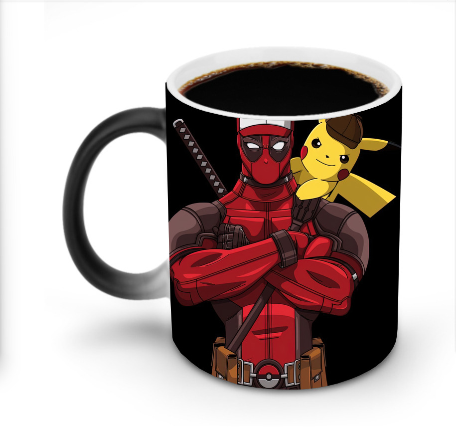 （画像用） Deadpool デッドプール 温度変色マグカップ