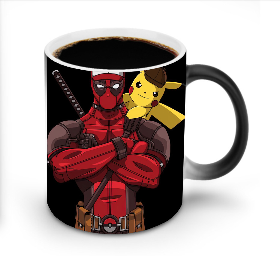 （画像用） Deadpool デッドプール 温度変色マグカップ