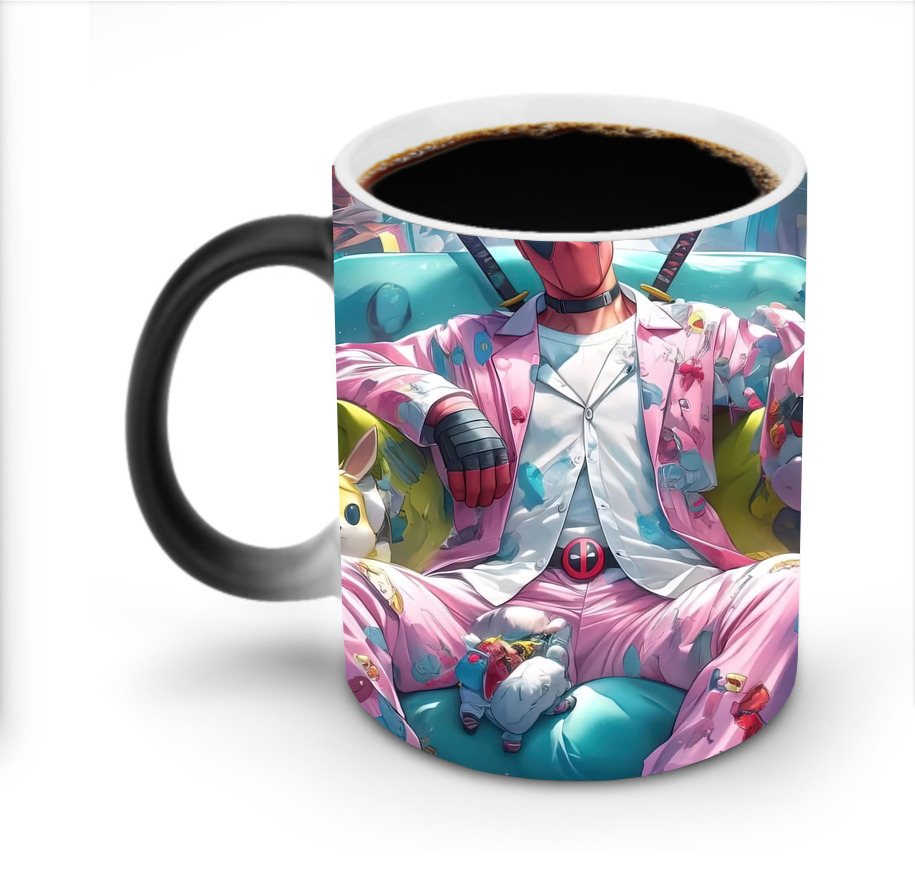 （画像用） Deadpool デッドプール 温度変色マグカップ