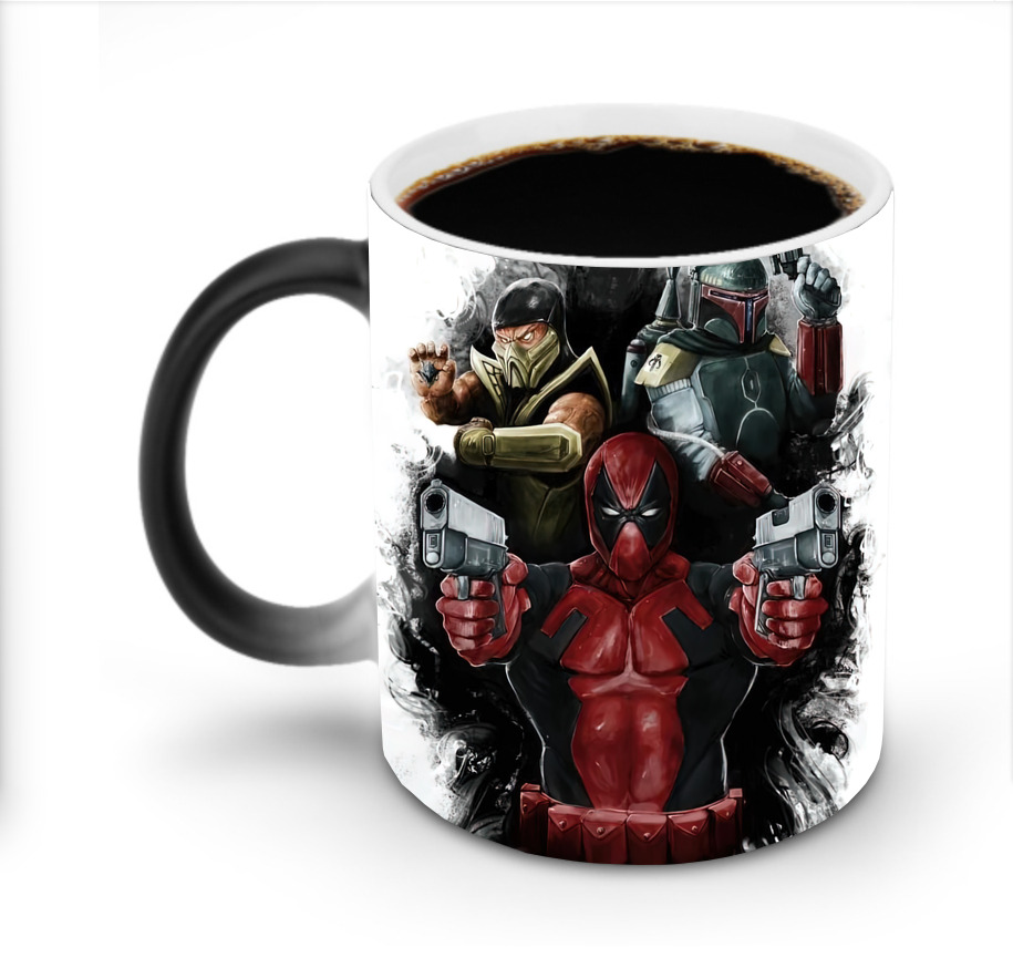 （画像用） Deadpool デッドプール 温度変色マグカップ