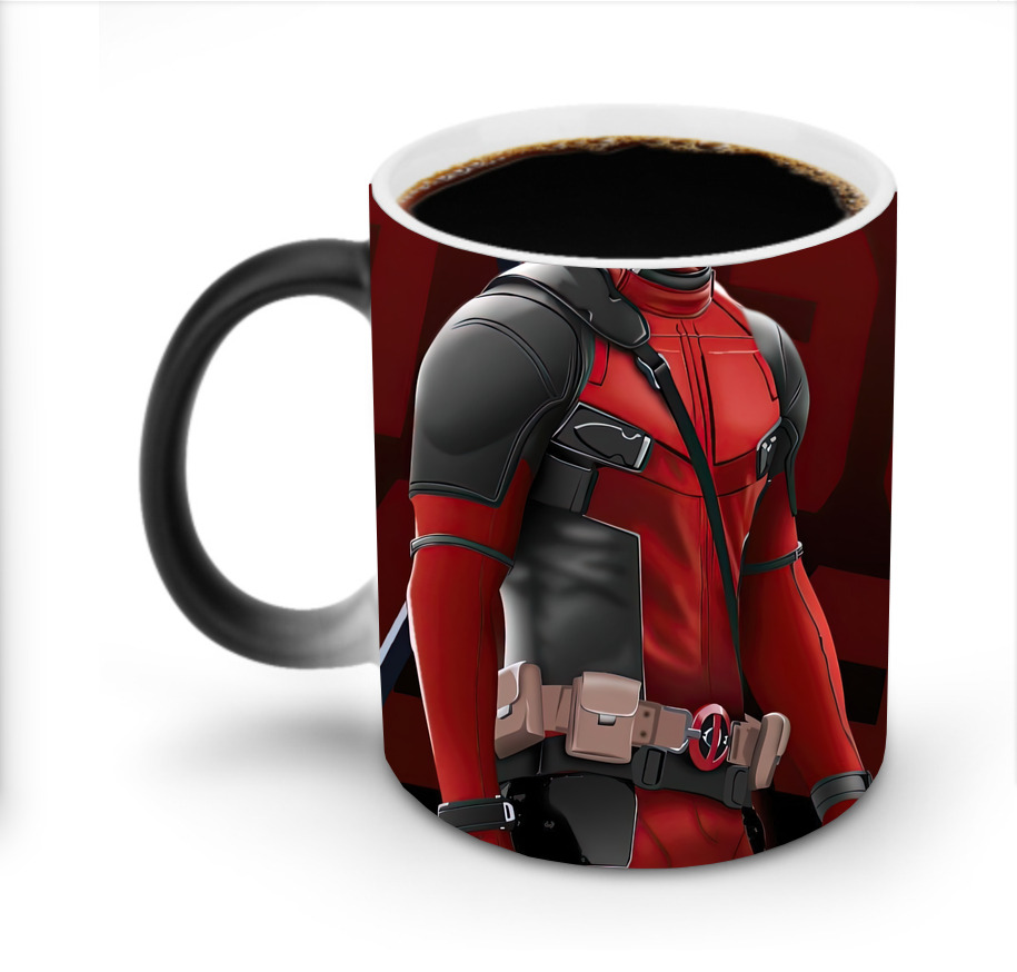 （画像用） Deadpool デッドプール 温度変色マグカップ